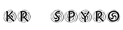 KR Spyro Font Image