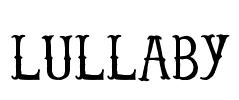 Lullaby Font Image