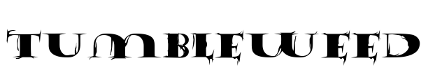 Tumbleweed Font Image