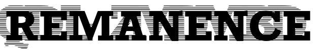 Remanence Font Image