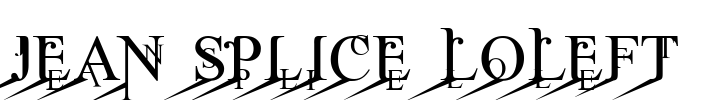Jean Splice LoLeft