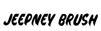 Jeepney Brush