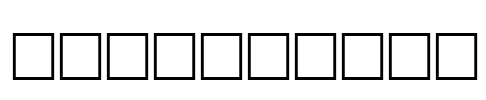 PRESTODONE Font Image