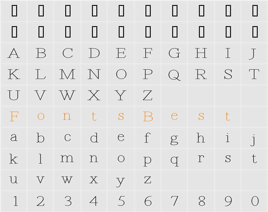 Revelation BTN Exp Character Map