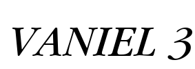 VANIEL 3 Font Image