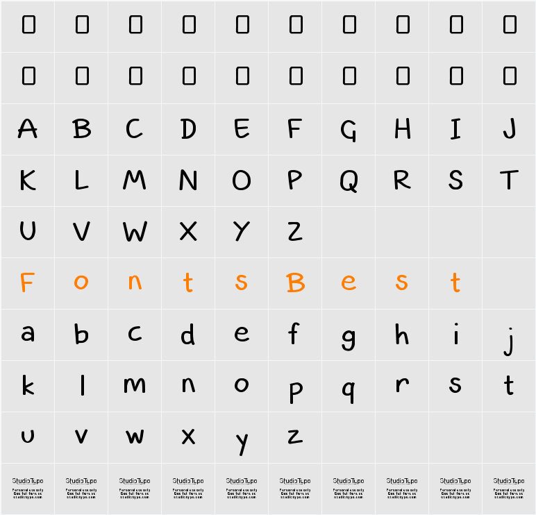 Smart Kid Character Map
