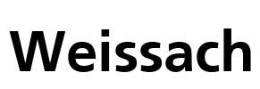 Weissach Font Image