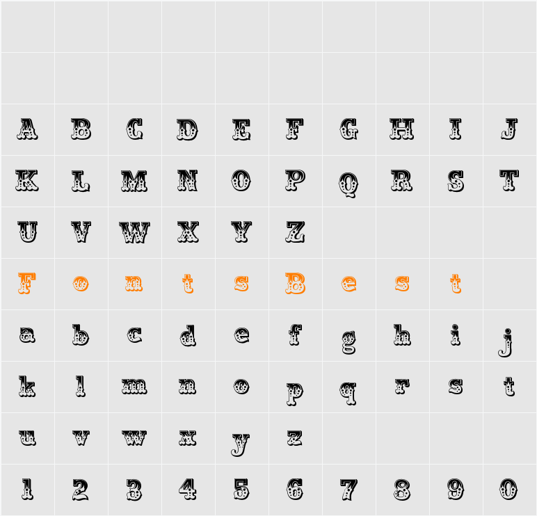 Wanderer Character Map
