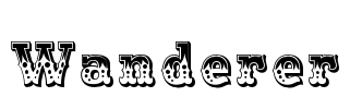 Wanderer Font Image