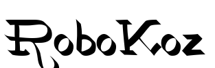RoboKoz Font Image