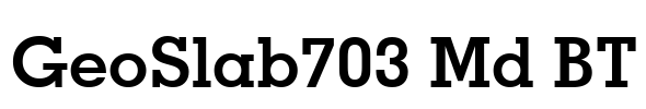 GeoSlab703 Md BT