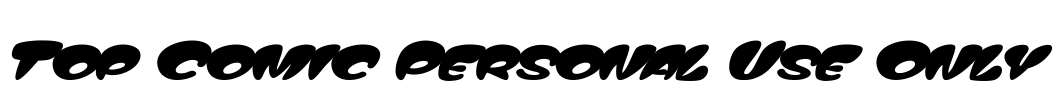 Top Comic Personal Use Only