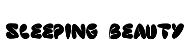 sleeping beauty Font Image