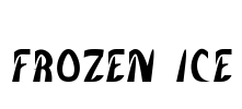 frozen ice
