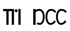TM DCC Font Image