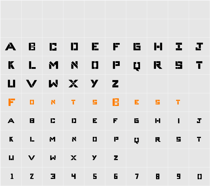 Complice Character Map