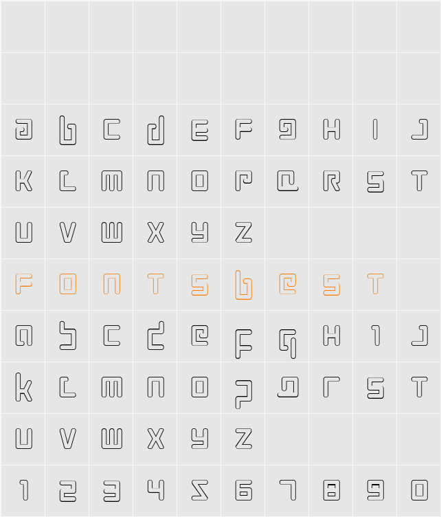 Prokofiev Outline Character Map