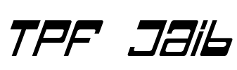 TPF Jaib Font Image