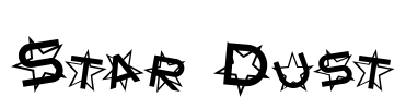 Star Dust Font Image