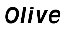 Olive Font Image