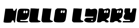 Hello Larry Font Image