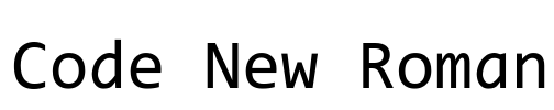 Code New Roman