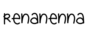 renanenna Font Image
