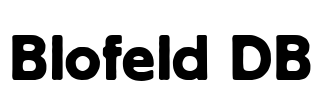 Blofeld DB Font Image