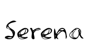 Serena Font Image