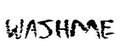 WashMe Font Image