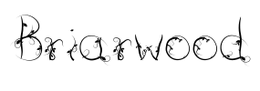 Briarwood Font Image