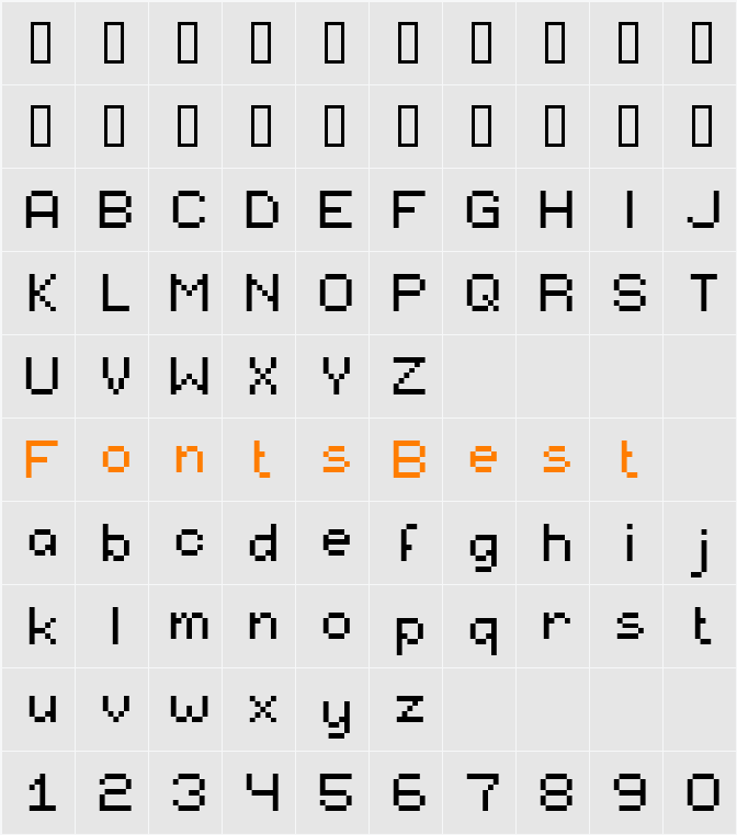 Genx Institute Cyr Character Map