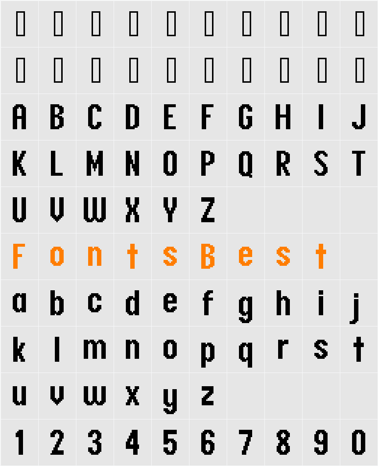 natzke 17_67 Character Map