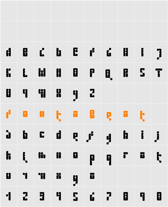 Kernfusion Character Map