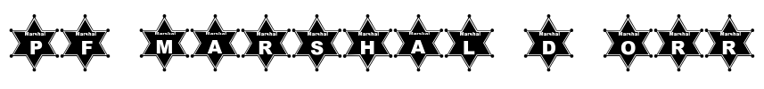 pf_Marshal_D_Orr Font Image