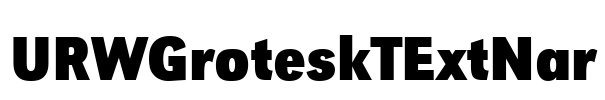 URWGroteskTExtNar