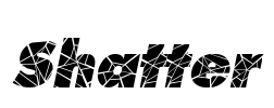 Shatter Font Image