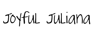 Joyful Juliana