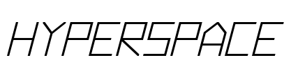 Hyperspace Font Image