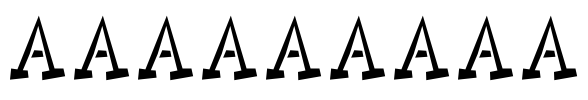 Malingsia Font Image