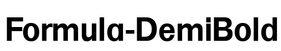 Formula-DemiBold