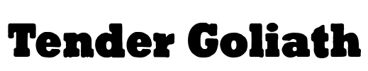 Tender Goliath