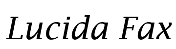 Lucida Fax