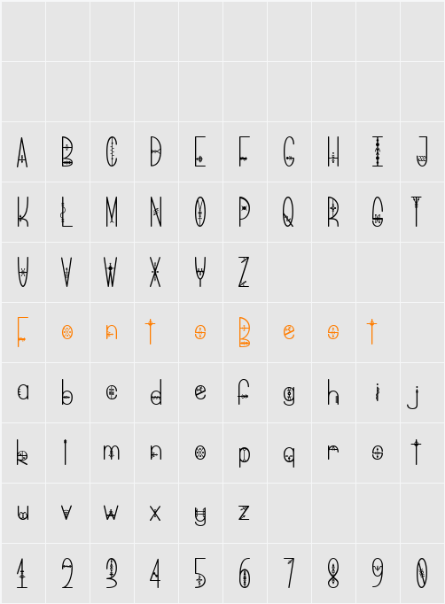 Bring me That Glyph Character Map