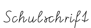 Schulschrift