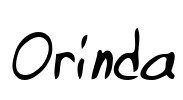 Orinda Font Image