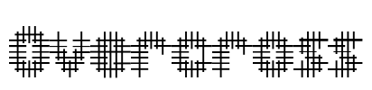 Overcross Font Image
