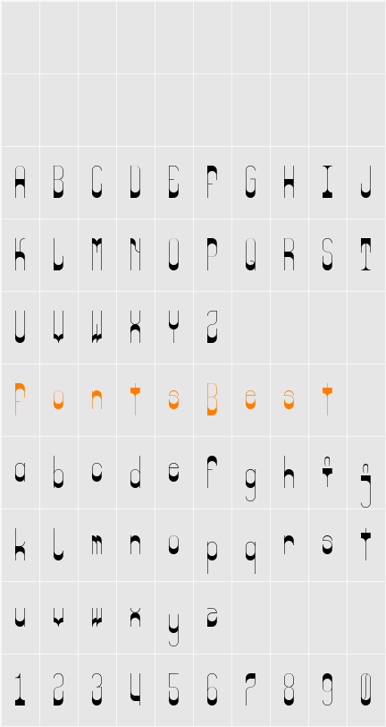 Odd weight Character Map