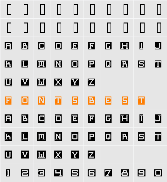 Supremaganda BTN Banner Character Map