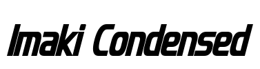 Imaki Condensed Font Image